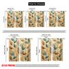 2pcs,2D Plane Printing Curtains Autumn Foliage Art Versatile Fabric (without Rod) Home Decor Ldeal for Kitchen Living Room