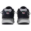 New Balance Baskets Homme 990v4 Fabriquées aux États-Unis Noir Argent 2023 Homme Gris U990BL4