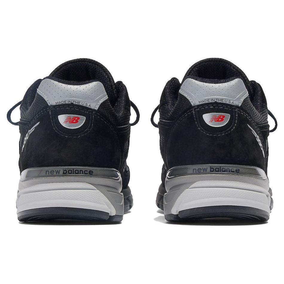New Balance Baskets Homme 990v4 Fabriquées aux États-Unis Noir Argent 2023 Homme Gris U990BL4