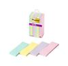 3M Adesivo Super Forte 75 x 45 folhas x 8 Notas Post-it, Adesivo, Fofo, Fino, Multicor, 25mm, blocos, 500SS-MC-5N