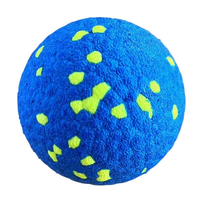 ETPU Indestructible Dog Ball, Heavy Duty Chew Ball for Aggressive Chewers, 6.5cm & 7.5cm High Bounce Fetch Toy
