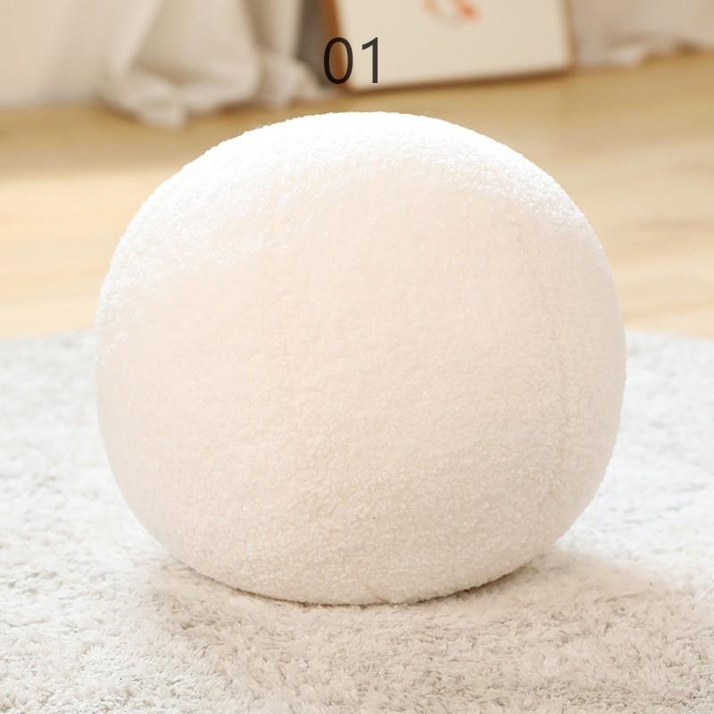 Nordischer Stil Kugelförmiges Kissen Gefüllte Dekoration Plüsch Sofa Erker Dekoration Kissen Weicher Fotografie Requisit Neu