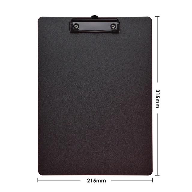 A4 File Folder Clipboard Writing Pad Memo Clip Board Clips Test Paper Storage Organizer School Supplies Office Stationary