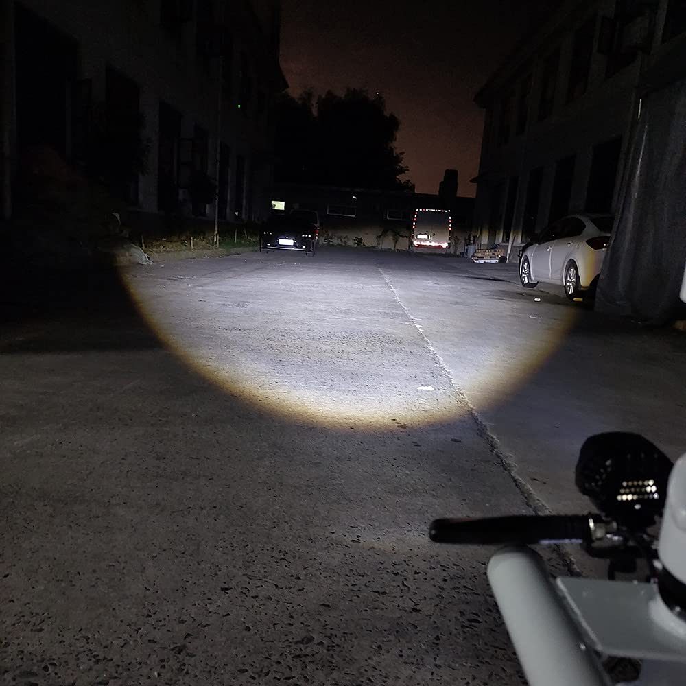 XBERSTAR Electric Bicycle Light Set Front and Rear Turn Signal Brake Lamp 9W Low Beam Waterproof Line