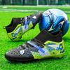 Large Size Football Shoes Male Adult High Top Teen Student Lawn Shredded Spikes Girls Game Training Shoes