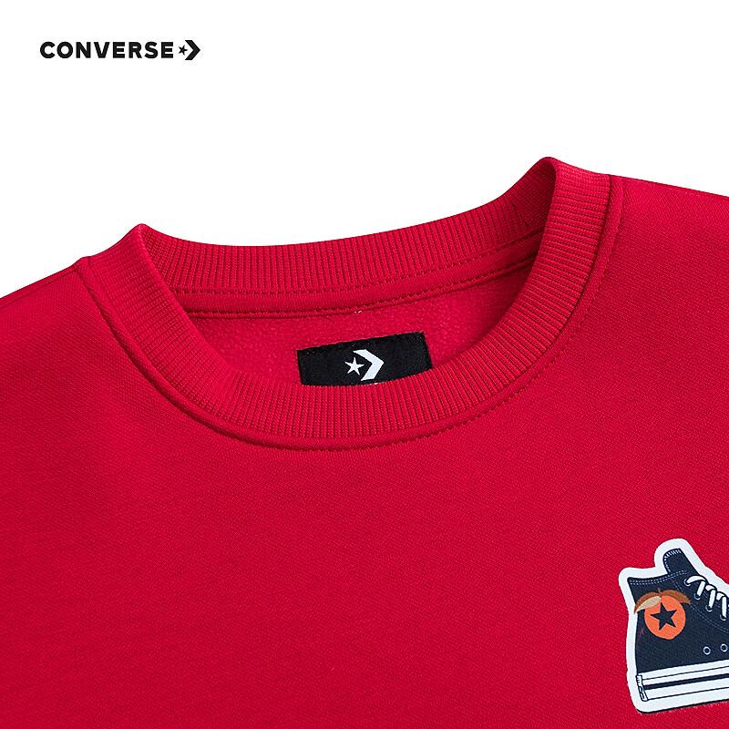 Converse Kids' Brushed Fleece Crewneck Sweatshirt