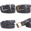 Wholesale Men's Genuine Leather Belt With Automatic Buckle Head Layer Cattle Leather