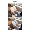 Ladies' Winter Home Indoor Anti Slip Soft Bottom Warm And Simple Solid Color Cotton Slippers