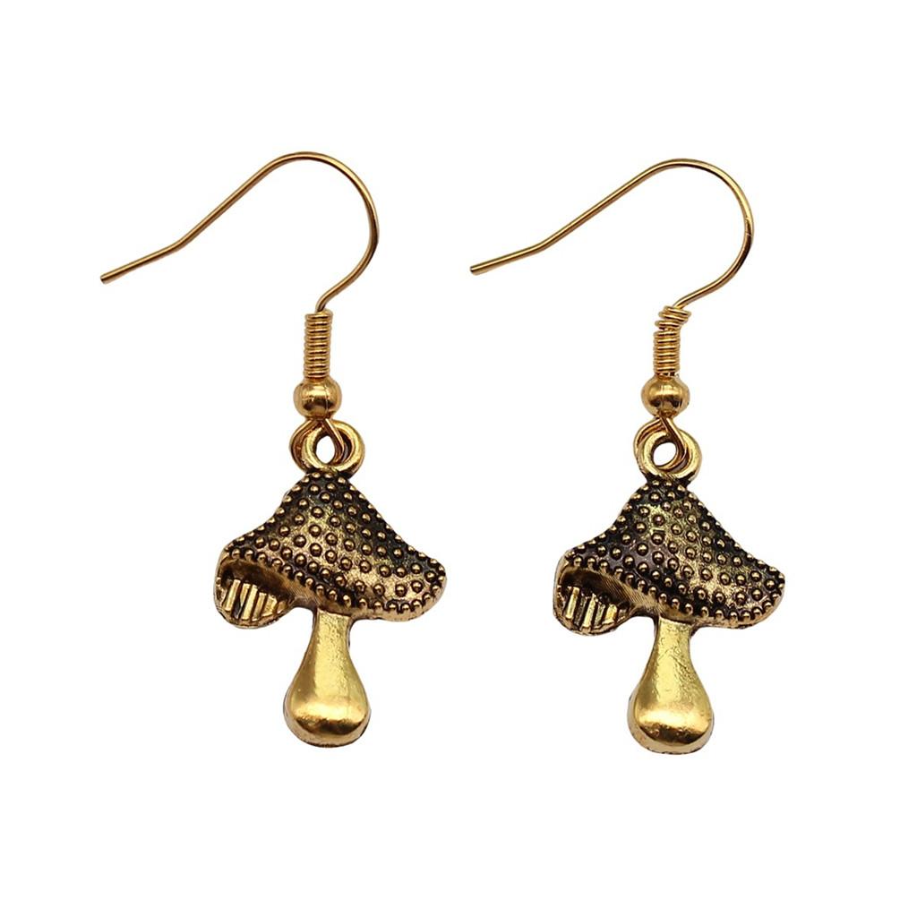 Drop & Dangle Earring Plant Four-Leaf Clover Cactus Vintage Jewelry SuppliesEarring Size 18x19mm QE021