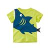 Boys Summer Korean Cartoon Short Sleeve T Shirt for Toddlers and Kids