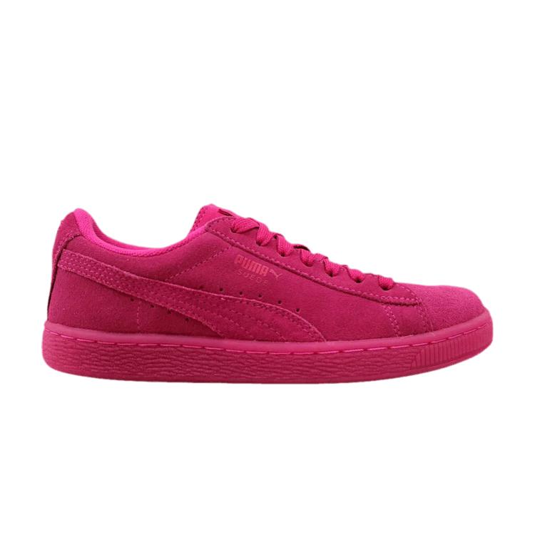 

Puma Suede Iced Fluo Jr Beetroot Purple Kids Sneakers White 361936-01