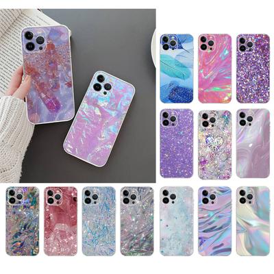 Handyhülle für iPhone 14 Pro Max 13 12 11 Pro Max Xs Xr X 12mini 7 8 Plus Se Glitzer Ästhetische Mädchen Hülle Funda