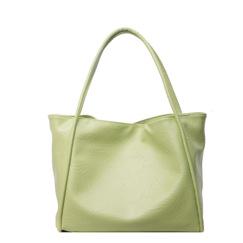 Large-capacity Bag Women's Autumn New Textured Literary Shoulder Bag Popular Class Commuter Tote Bag
