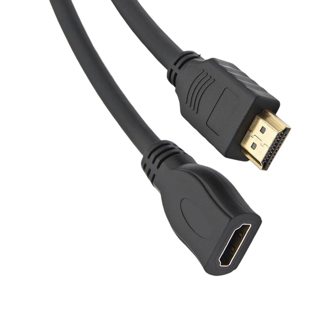 Fast Speed HDTV Cable 1080P Male to Female Video Display Cable for HDTV Laptop Projector Computer Gaming Console