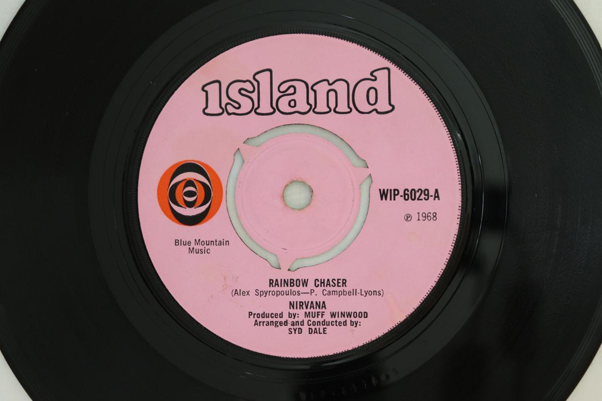 

7inch Record NIRVANA (2) - Rainbow Chaser WIP6029 Island Records 1968 UK Rock Used