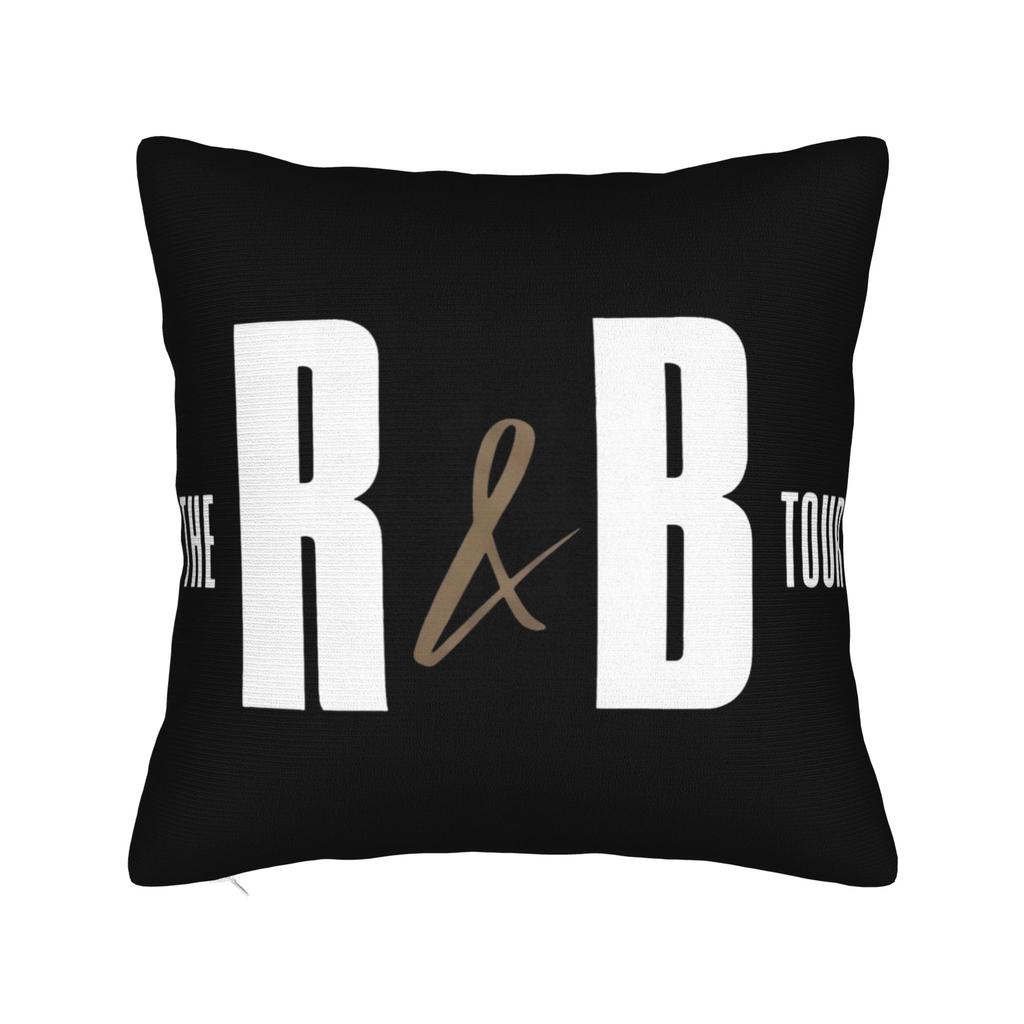 Decorative Pillowcase Chris Brown Usher RB Tour Merch Home Pillow Case Cover Drop Shipping MultiSize
