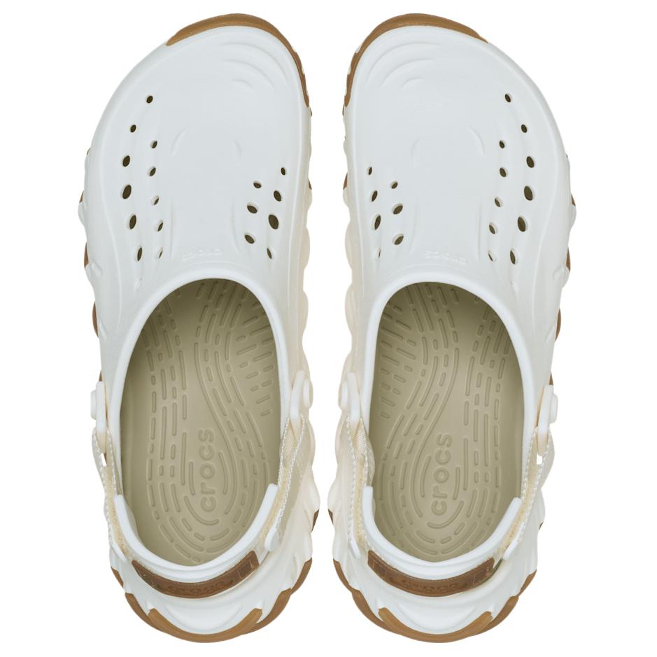 Crocs Echo RO Clog Gum - Kritt Unisex Sneakers Hvit 211675-0WV