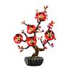 Plant Series Bonsai Flower Building Blocks Set, Artificial Flower Home Decor Model Assembly Toy, Girl'S Birthday Toy Gift