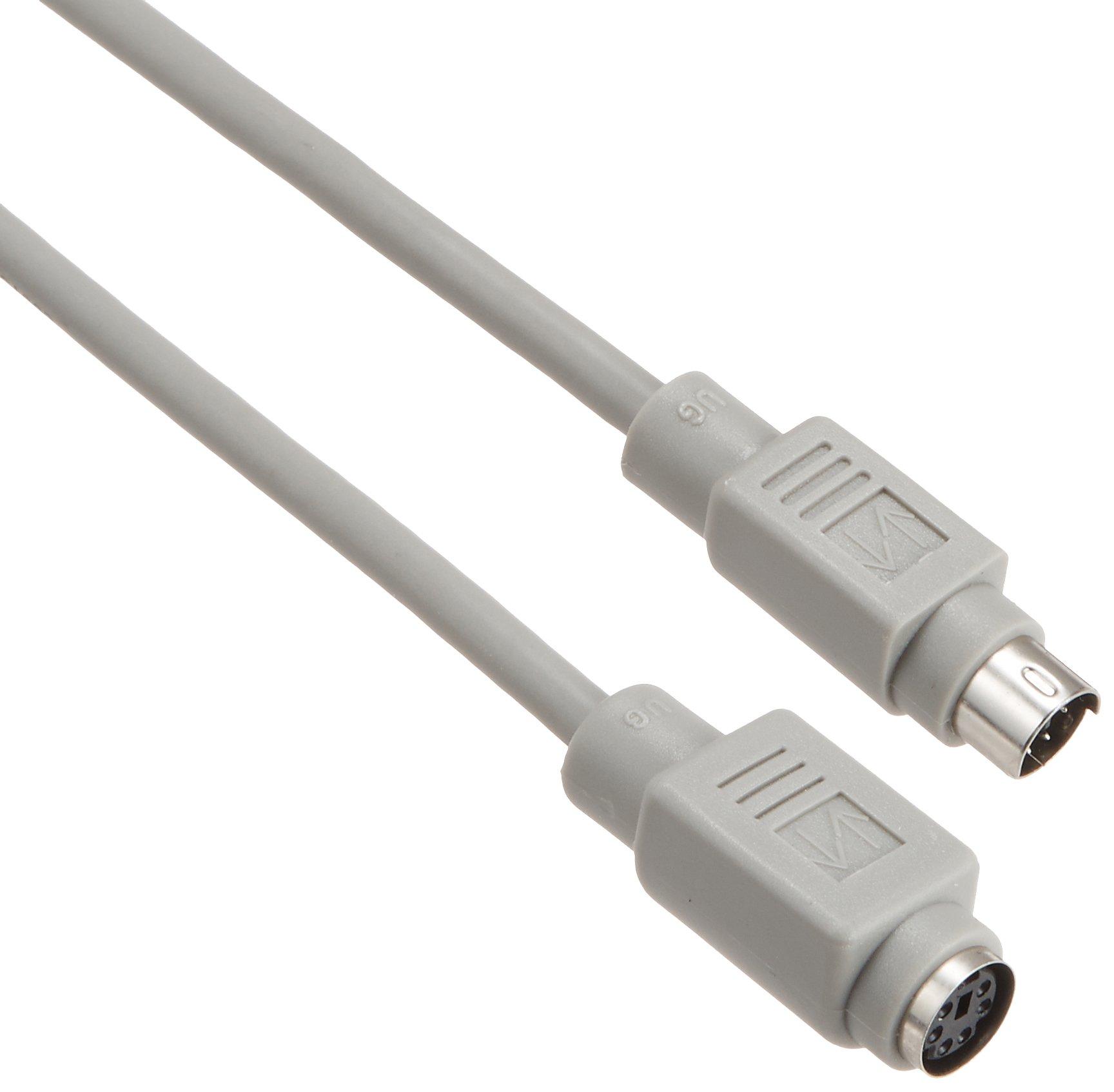 

Sanwa Supply KB-K664K Keyboard Extension Cable, Mini DIN 6 Male to Female, 4m