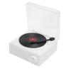 Record Player Bluetooth Speaker ABS Cute Portable Wireless Turntable Speaker Alarm Clock for Home