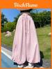 Summer Girl Floral Bubble Skirt Pants With High Waist For Casual Wear
