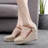 Fashion Shoes for Women Summer Fashion Sandals Platform Women Wedges High Heel Casual Ankle Strap Sandals Comfortable Zapatos De Mujer