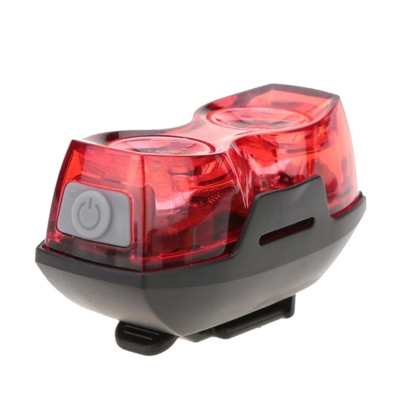2 LED Bicycles Light 3 Modes Bike Tail Light Flashlight Waterproof Cycling Safety Warning Flashing Light for Cycling