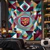 Wall Hanging Tapestry Burnley Football Print Cloth for Living Room Bedroom Home Decor