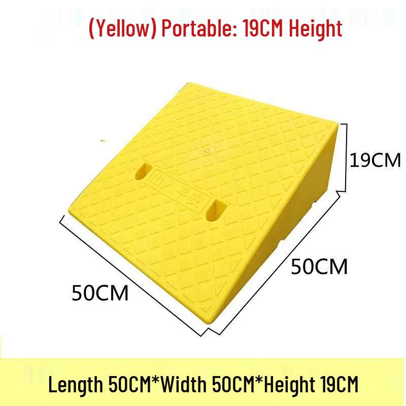 Plastic Car Curb Ramp Threshold Mat for Road Climbing