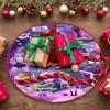 Christmas Tree Skirt Decoration For Home Xmas Tree Decorations Skirt Ornament Festive Holiday Party Decorations Indoor Outdoor
