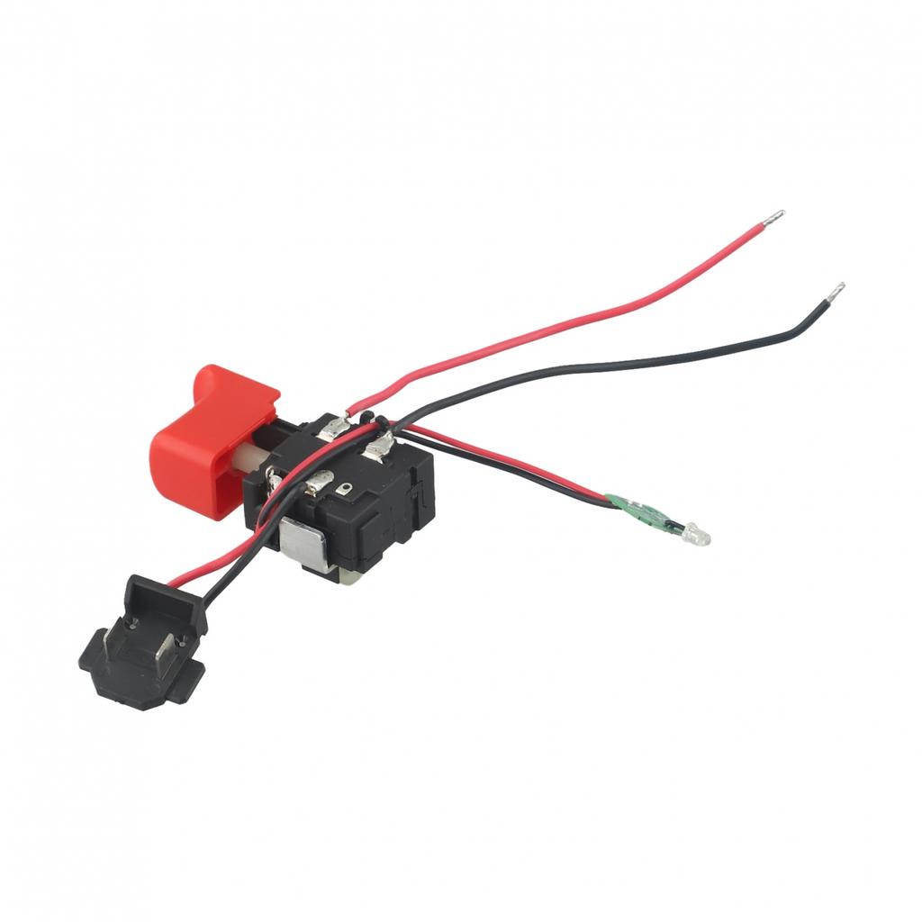 29*60*27mm Drill Trigger Switch 37g Black+Red DCJZ1601