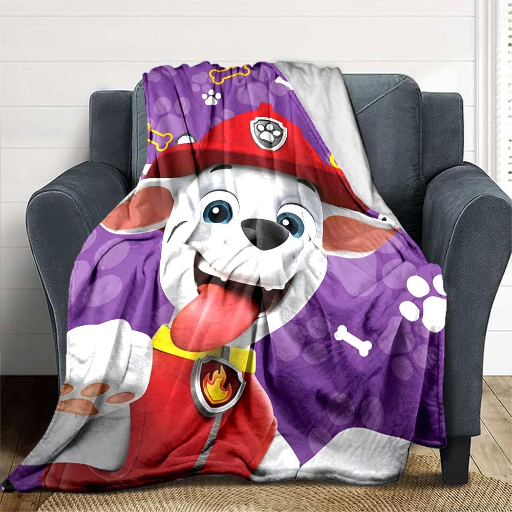 1pc Paw Paw5 Blanket, Gift, for Men and Women, Soft Blanket, Good for Sofa Bed Couch Travel, Lightweight Flannel Blanket