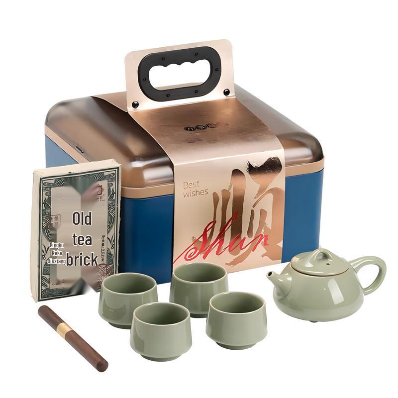 Shi Piao Style 7-Piece Ceramic Tea Set