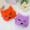 Foxes Costumes Cosplay Foxes Mask Cats Half Face Mask Foxes Tail Set Halloween Animal Fancy Costume Accessories Kit