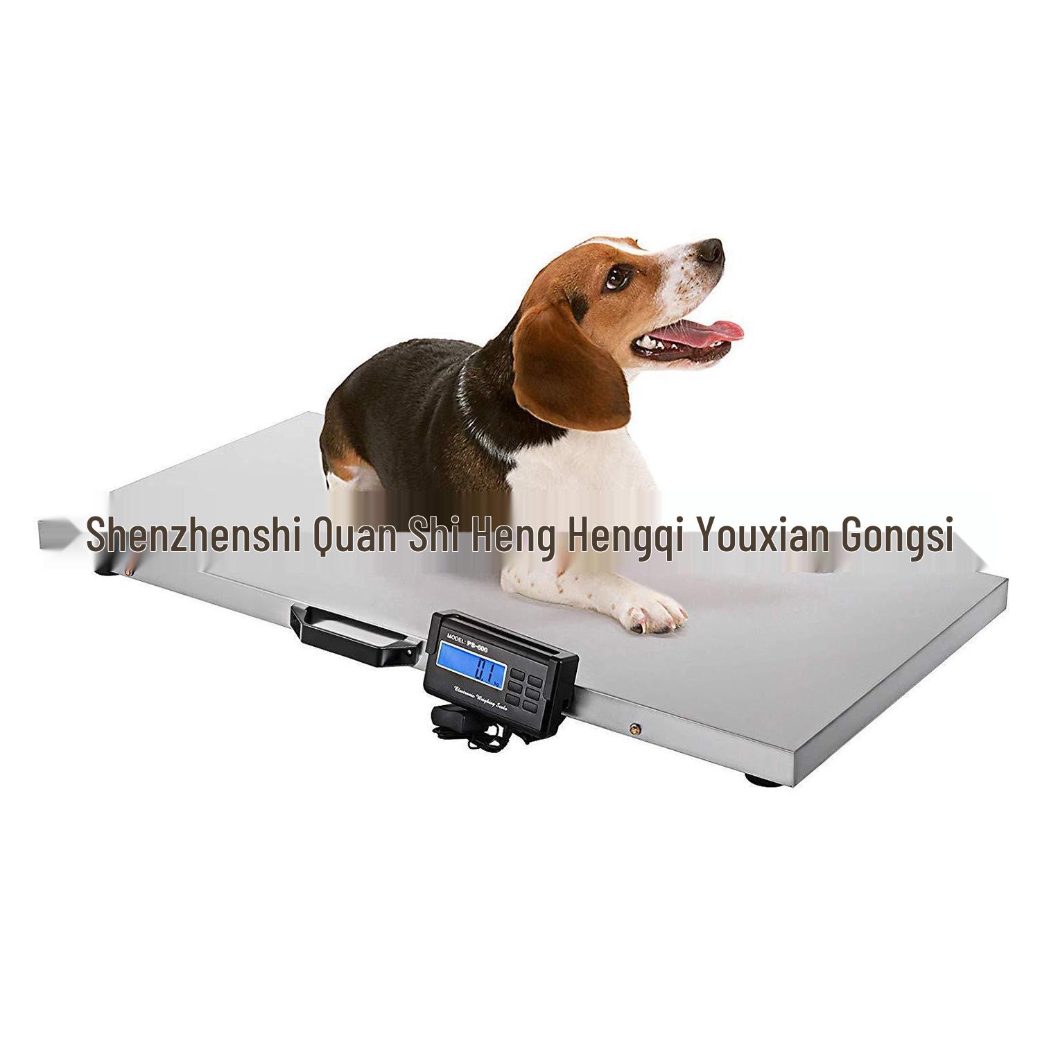

500 кг Ветеринарные электронные весы из нержавеющей стали для собак 27*27cm