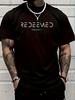 Ephesians 17 Christian Bible Scripture Redemption Redeemed T-Shirt Men'S And Women'S Pattern T-Shirt