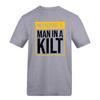 AWD Unisex Adult NO PEEPING - MAN IN A KILT T-Shirt