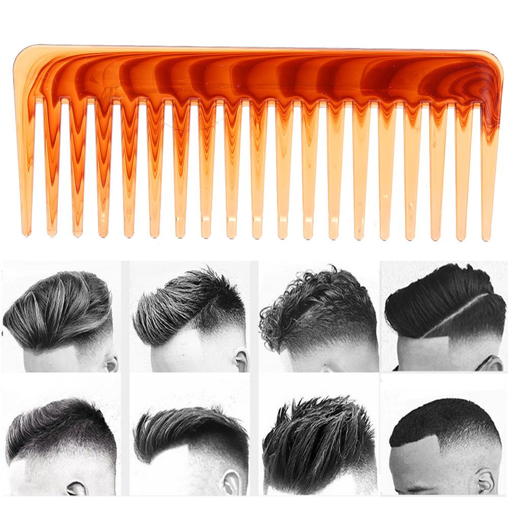 Hairdressing Retro Oil Hair Insert Comb Portable Wide Large Tooth Hairstyle Comb
