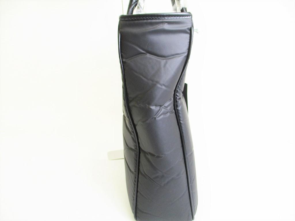 Authentische HUNTING WORLD Schwarze Nylon Tragetasche Handtasche Einkaufstasche #8830 Generalüberholt