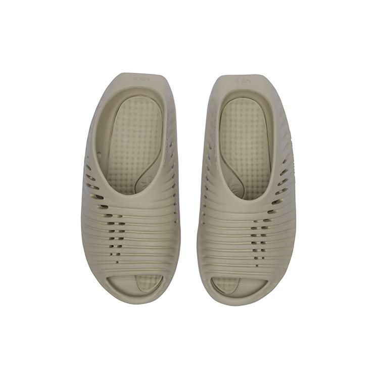 Li Ning Jet Sky Black Slay Quiet Abrasion Resistant Slide Slippers Unisex Green AZST011-5