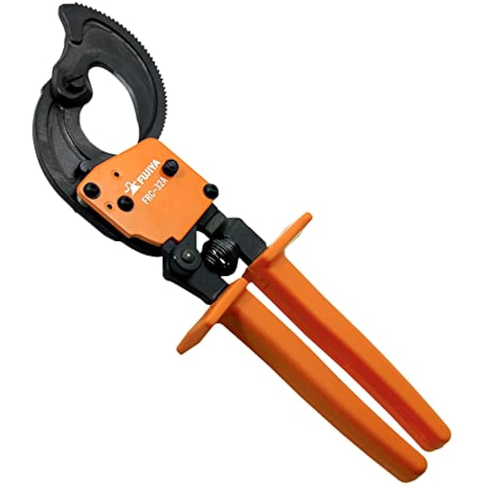 Fujiya (Fujiya) cable cutter (ratchet type) 260mm FRC-32A
