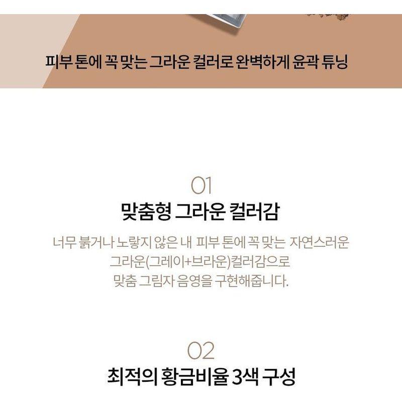 HOLIKA HOLIKA - Tone Tuning Shading Brush Set - 2 Colors