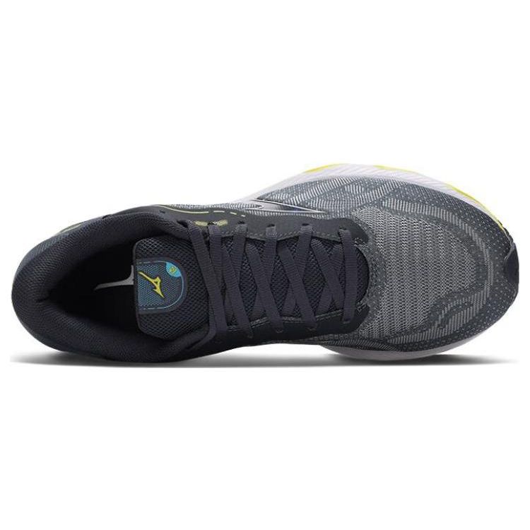 Mizuno Ultima 14 Comfortable Versatile Shock Absorbing Durable Breathable Low Top Casual Running Shoes Men Sneakers Gray White Yellow J1GC231854