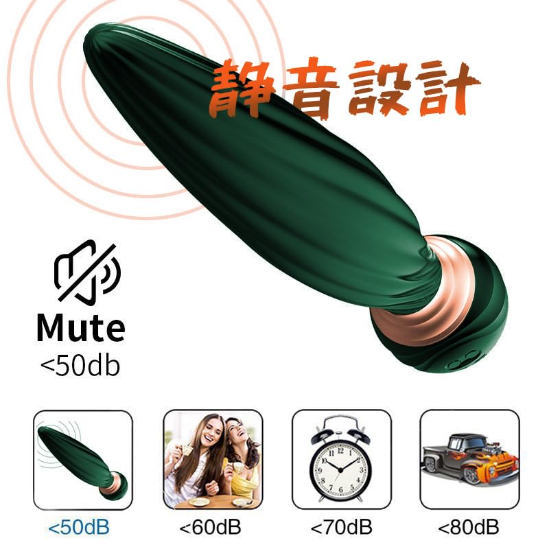 Anal Plug Rotating Dildo Adult Toy Stimulator Remote Control Anal Toy