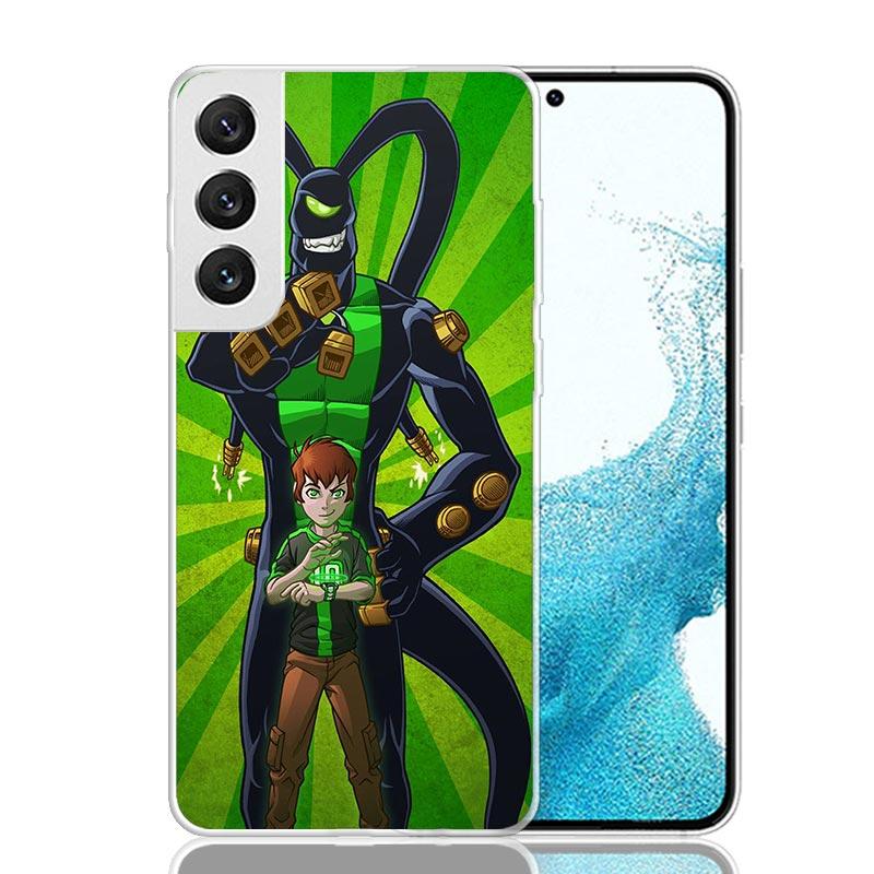 Ben Cartoon 10 Phone Case For Samsung Galaxy S26 S25 Edge S24 S23 FE S22 Ultra S21 Plus S20 + Fundas Cover Coque Galaxy S25 S24