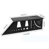 Carpenter Line Square Measuring Ruler 45 Degree 90 Degree Line Ruler 3D Angle Dovetail Shape Ruler For Home DIYwoodworking Tools
