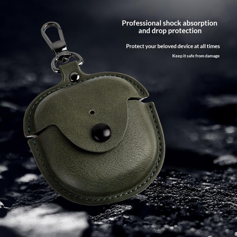 1Pcs Headphone Accessories Protective Box Leather Earphone Cases For Quietcomfort Earbuds 2 With Keychain Protective Cover