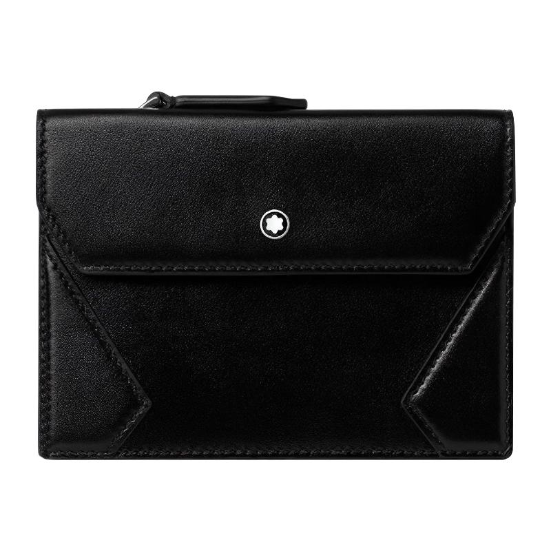 Montblanc Кожаный кардхолдер Meisterstück на молнии