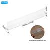 PATIKIL Closet Organizer Shelf X X Acrylic Closet Kitchen Cabinet for Clear Dividers, 4-Pack, 11.1 1.2 2.4" Separators, Shelves, Under-Bed Blockers,