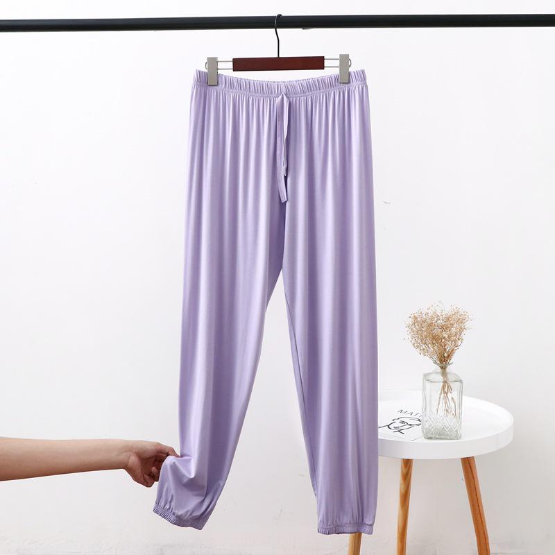 

Женские шаровары с высокой талией и широкими штанинами - легкие модальные леггинсы для больших размеров, летние антимоскитные брюки 3XL